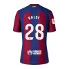 Maglia ufficiale Barcellona Balde 28 Casa 2023-24 per Bambino